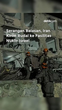 Video: Serangan Balasan, Iran Kirim Rudal ke Fasilitas Nuklir Israel