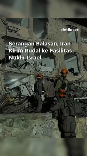 Video: Serangan Balasan, Iran Kirim Rudal ke Fasilitas Nuklir Israel