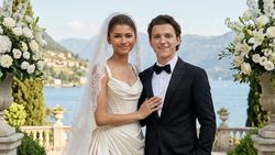 Foto AI Nikahan Tom Holland & Zendaya Tipu Warganet