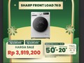 Mesin Cuci Front Load Anjlok Harganya di Transmart Full Day Sale