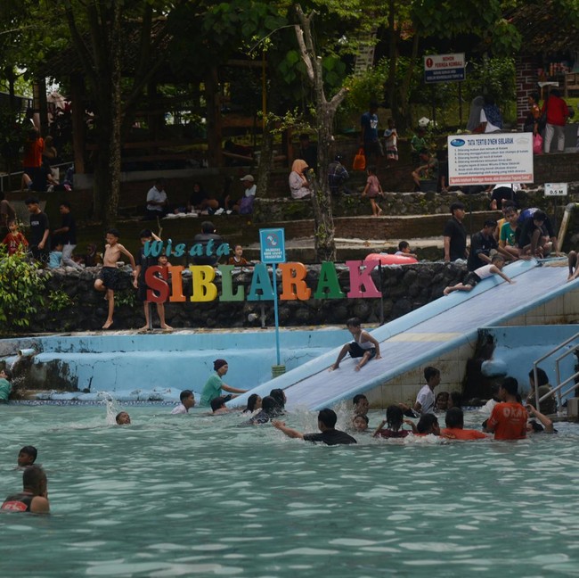 Umbul Siblarak Jadi Destinasi Favorit Libur Lebaran di Klaten