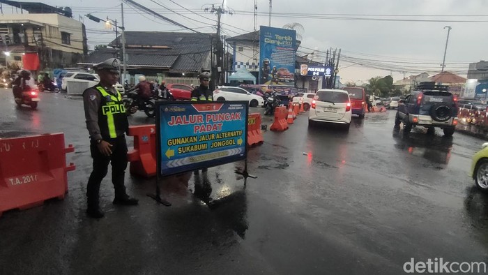 akses Cianjur menuju Puncak ditutup sementara
