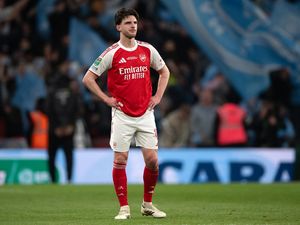 Rice Sudah Latihan Bareng Arsenal Jelang Hadapi Sporting