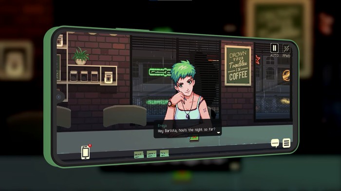 Game Indonesia berjudul Coffee Talk kepunyaan Toge Productions resmi dirilis di platform mobile. Gamer di Tanah Air bisa memainkannya di HP Android (dari Google Play Store) maupun iOS (melalui App Store).