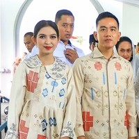 Gaya 2 Menantu Jokowi di Open House Lebaran Prabowo, Curi Perhatian!