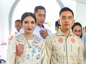 Gaya 2 Menantu Jokowi di Open House Lebaran Prabowo, Curi Perhatian!