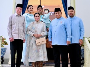 Gaya Iriana Dampingi Jokowi Silaturahmi Dengan Prabowo, Pakai Tas Rp 182 Juta