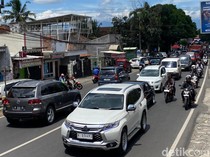 Jalur Menuju Kota Batu Mulai Padat Merayap