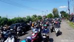 H+2 Lebaran Jalur Arteri Jombang Macet 1 KM