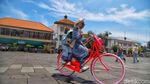 Kota Tua Jakarta Diserbu Wisatawan Saat Libur Lebaran