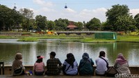 Pengelola menargetkan sebanyak 140 ribu kunjungan selama periode libur Idulfitri tahun ini.