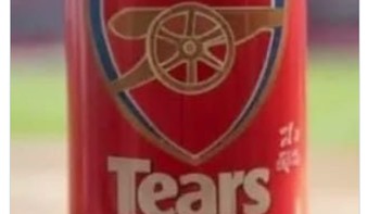 Ada yang sudah mencoba air mata kekalahan tim Arsenal? Foto: X.com