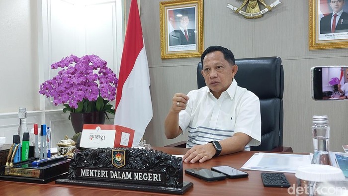 Menteri Dalam Negeri (Mendagri) Tito Karnavian. (Ondang/detikcom)