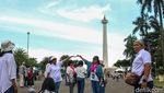 Monas Jadi Magnet Wisata Keluarga di Ibu Kota
