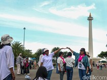 Monas Jadi Magnet Wisata Keluarga di Ibu Kota