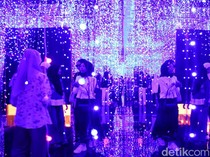 Museum Lighting Art Kota Tua Diserbu Pengunjung saat Libur Lebaran