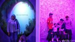 Museum Lighting Art Kota Tua Diserbu Pengunjung saat Libur Lebaran