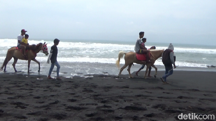 Ojek Kuda Pantai Watu Pecak