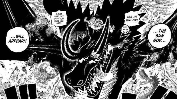 Cuplikan gambar komik One Piece 1178.