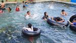 Keseruan Berenang di Pemandian Sumber Penang Pamekasan