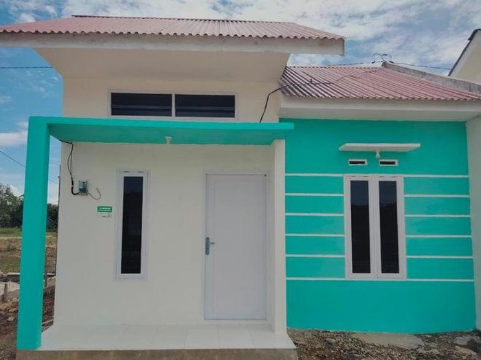 Penampakan rumah di Tarakan