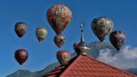 Festival Balon Udara Wonosobo Ramaikan Mudik 2026