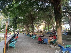 Pengunjung Taman Sri Deli Medan Meningkat 70 Persen saat Libur Lebaran