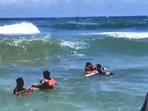 Ngeri, Saat 2 Wisatawan Terseret Rip Current di Pantai Drini Gunungkidul