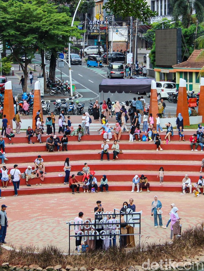 Rekreasi Gratis, Taman Bendera Pusaka Jadi Primadona Lebaran