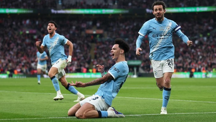 Man City membantai Liverpool (4-0) Foto: Action Images via Reuters/Paul Childs