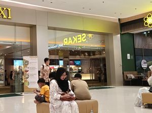 Libur Lebaran, Mal di Palembang Ramai Bioskop dan Studio Foto Diserbu