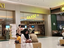 Libur Lebaran, Mal di Palembang Ramai Bioskop dan Studio Foto Diserbu