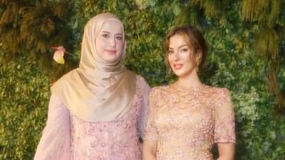 Momen Langka Tasya Farasya & Tasyi Athasyia Lebaran Bareng, Sudah Akur?