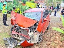 Calya Adu Kambing dengan Truk di Muratara hingga Satu Orang Tewas