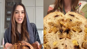Cathy Sharon jago Bikin Roti Sourdough, Varian Rendang hingga Cabe Hijau