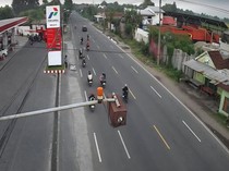 Sempat Padat, Arus Balik di Arteri Jombang Ramai Lancar