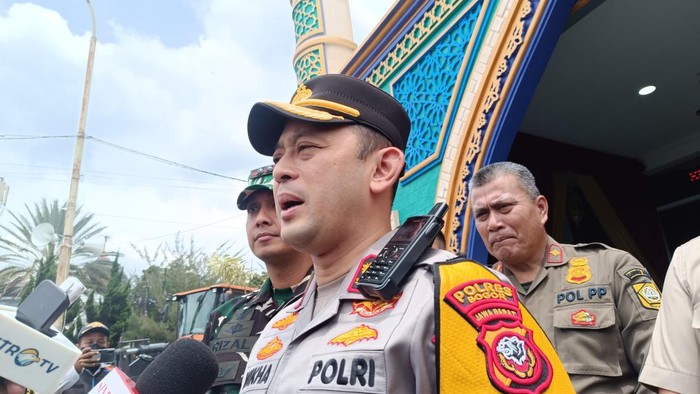 Kapolres Bogor AKBP Wikha Ardilestanto (Rizky/detikcom)