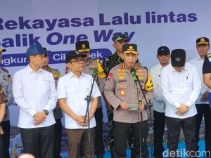 Kapolri: 2,3 Juta Kendaraan Tinggalkan Jakarta Lewat Tol hingga 24 Maret