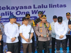 Kapolri: 2,3 Juta Kendaraan Tinggalkan Jakarta Lewat Tol hingga 24 Maret