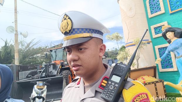 Kasat Lantas Polres Bogor Iptu Afif Widhi Ananto (Rizky/detikcom)