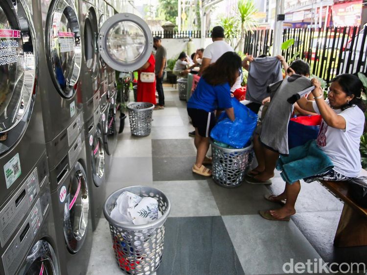 Jasa Laundry Kebanjiran Order Usai Lebaran