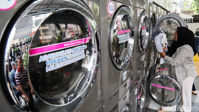 Jasa Laundry Kebanjiran Order Usai Lebaran