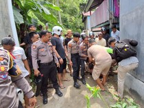 Polisi Dibacok ODGJ Saat Hendak Amankan Pelaku yang Ngamuk