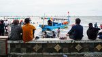 Pantai Alam Indah Tegal Dipadati Wisatawan Saat Libur Lebaran