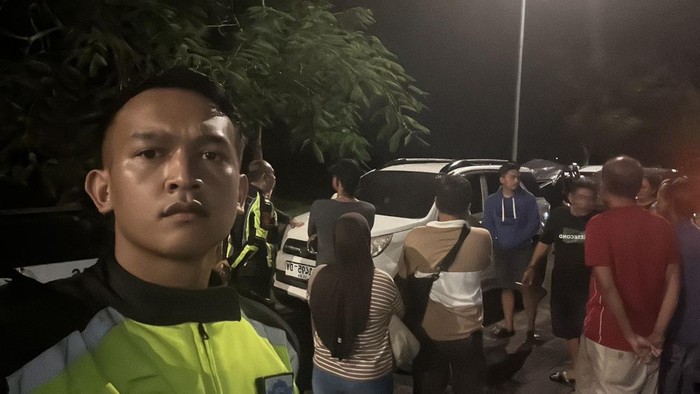 Penanganan kecelakaan di Tol Nganjuk