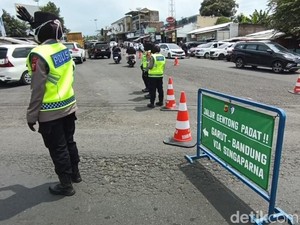 Tasik-Bandung via Gentong Padat, Arus Balik Dialihkan ke Singaparna
