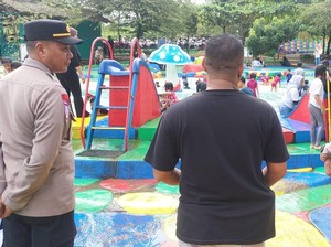 Polisi Patroli Tempat Wisata di Bogor, Pastikan Keamanan Selama Libur Lebaran
