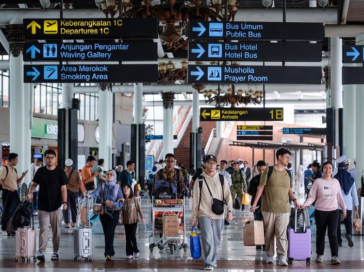Potret Bandara Soetta Mulai Padat Saat Arus Balik