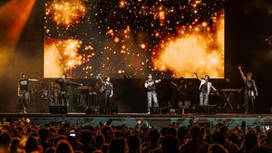 Artis terpopuler SM Entertainment di generasi ini tersebut membawakan lagu-lagu seperti Get A Guitar, Talk Sexy, Siren, Impossible, Boom Boom Bass, Combo, Fly Up, dan Fame. (Foto: dok. Nicolás Papa)
