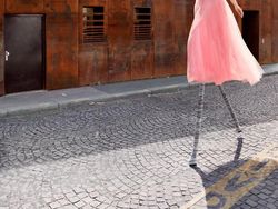 Mirip Bunglon, Fotografer Tangkap Momen Orang-orang Menyatu dengan Sekitarnya